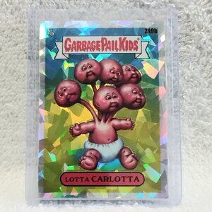 3/$25 Mint 2023.Topps Chrome GPK Lotta Carlotta Atomic Refractor Card 249b!!
